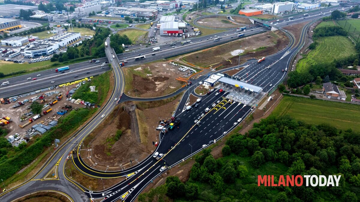 Aperto Il Nuovo Casello Sull Autostrada Di Milano L Altra Milano